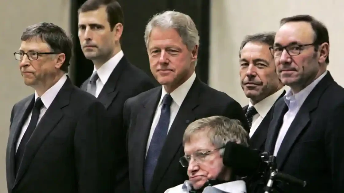 Os Amigos Íntimos e Visitantes Vips: Quem Realmente Frequentava o Círculo de Epstein? Bill Gates, Bill Clinton, Principe Andrews, Kevin Spacey, Stephen Hawking e Jeffrey Epstein e muitos outros
